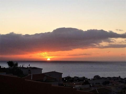 Natural landscape, Sea view, Sunset