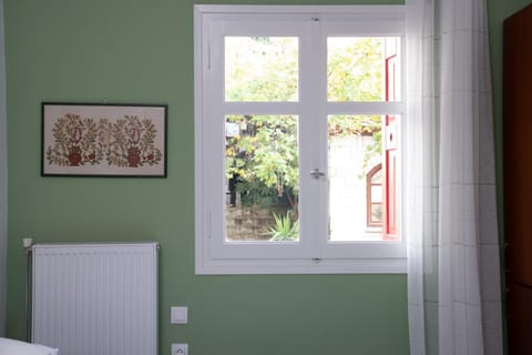 View (from property/room), Photo of the whole room, Decorative detail, Bedroom, heating, internet
