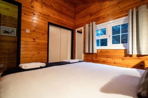 Rural Log Cabin in Snowdonia near Coed y Brenin by Seren Short Stays Cabin in Wales