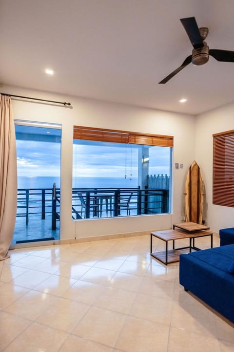 Living room, Seating area, Sea view