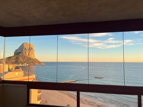 Nearby landmark, Natural landscape, View (from property/room), Balcony/Terrace, Beach, Mountain view, Sea view