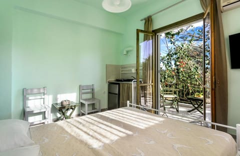 Property building, Living room, Bedroom