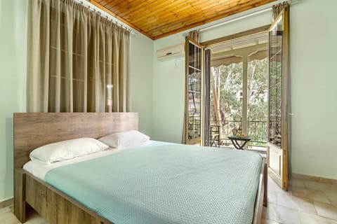 Property building, Living room, Bedroom