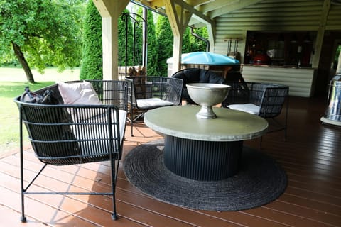 Sauna, Balcony/Terrace, Kitchen or kitchenette, Living room, Seating area, Dining area, Open Air Bath, furniture, kitchen, kitchen