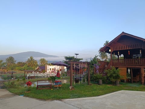 Property building, Garden view