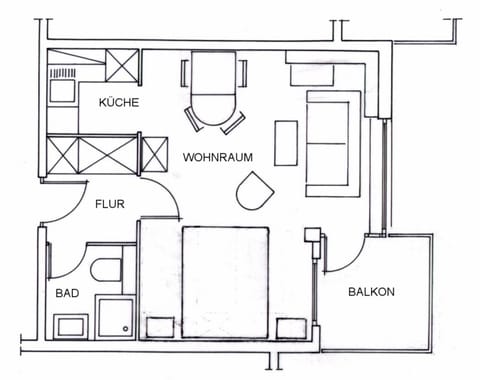 Ferienwohnung Möwennest Apartment in Glücksburg