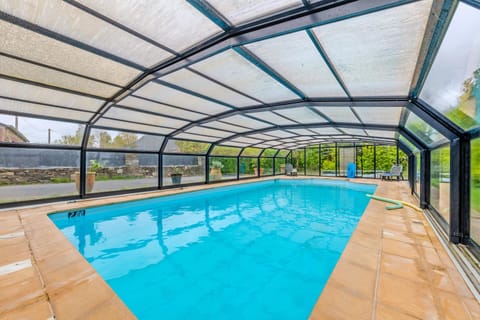 Property building, Living room, Swimming pool