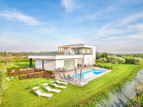 Property building, Living room, Swimming pool