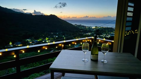 Patio, Mountain view, Sea view