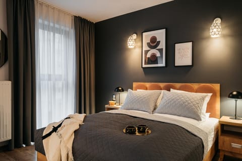 Bed, Decorative detail, Bedroom