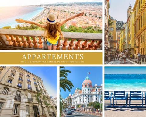 Appartements Nice Centre Proche Mer Carré d'Or Apartment in Nice