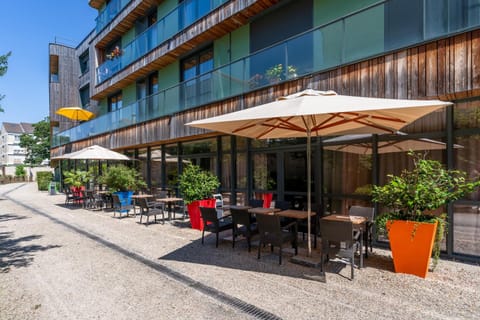 Property building, Patio