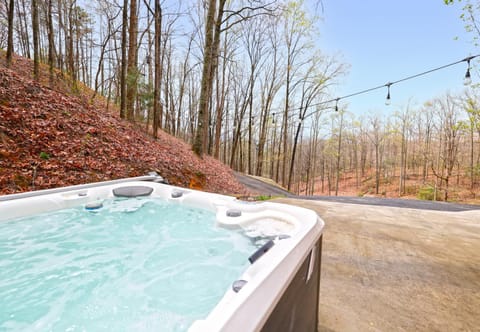 Day, Natural landscape, Hot Tub