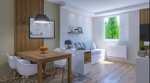 Living room, Seating area, Dining area, hair dresser