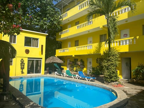 Property building, Pool view