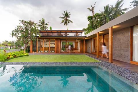 People, Garden, Garden view, Pool view, Swimming pool