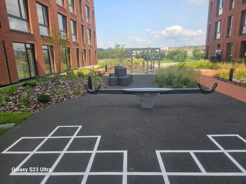 Children play ground, Inner courtyard view