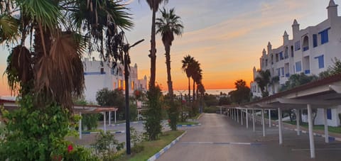 Property building, Sea view, Sunrise
