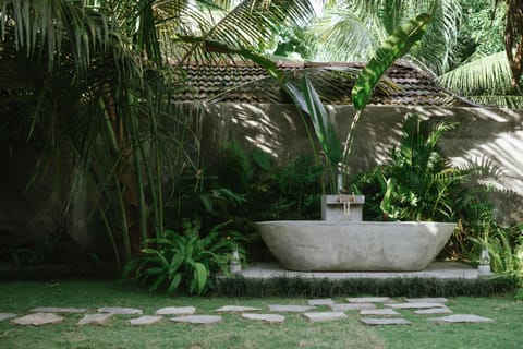 Spring, Garden, Garden view, Bath