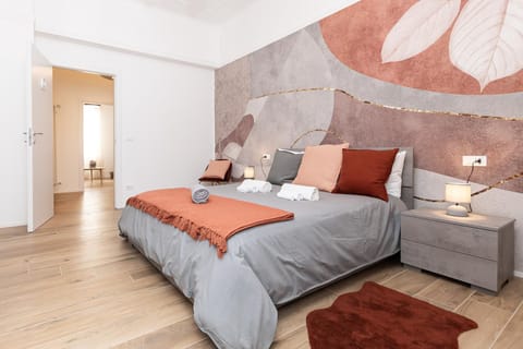 Bed, Living room, Photo of the whole room, Seating area, Bedroom, internet, internet, towels, air conditioner, air conditioner