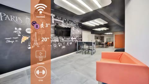 02.Studio#Charenton#Fitness#Cinema Apartment in Charenton-le-Pont