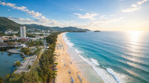 Nearby landmark, Bird's eye view, Beach