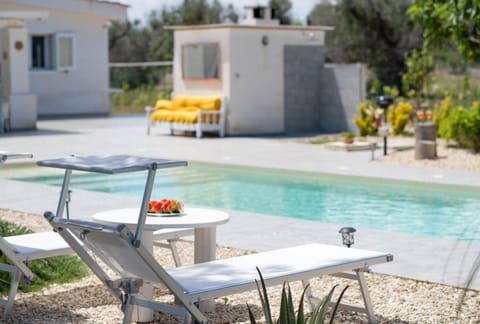 Pool view, Swimming pool, sunbed