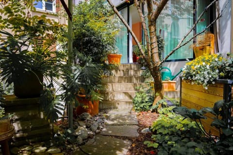 Spring, Day, Garden, Garden view