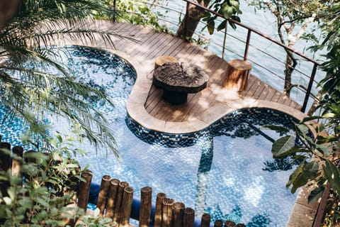 Natural landscape, Lake view, Swimming pool