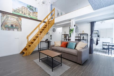 Kitchen or kitchenette, Living room, Seating area