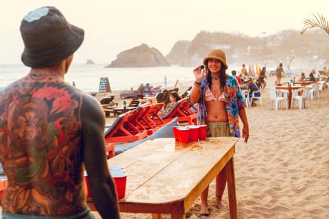 Natural landscape, Beach, Guests, Sea view