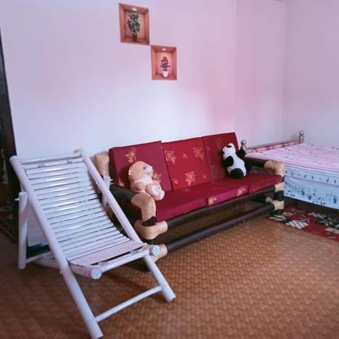 Bed, Living room, Photo of the whole room, Seating area, Bedroom