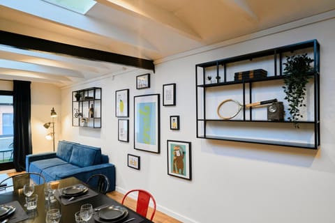 Renovated two-bedroom loft veranda Apartment in Flanders