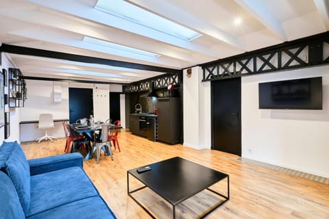 Renovated two-bedroom loft veranda Apartment in Flanders