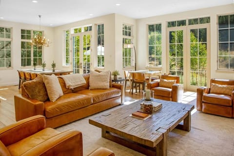 Luxury Warm Springs River Home House in Ketchum