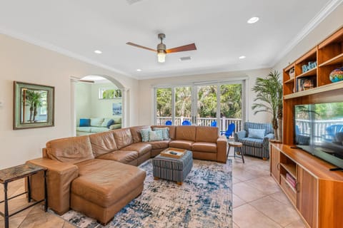 View of the Gulf House in Holmes Beach