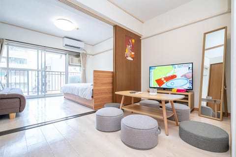 Living room, Bedroom