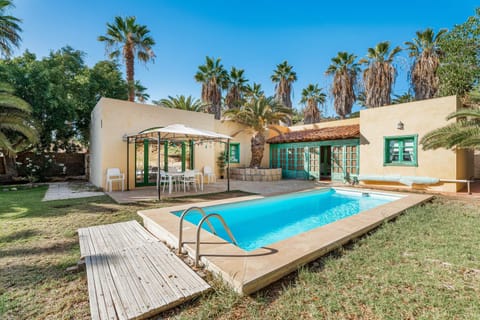 Property building, Living room, Swimming pool