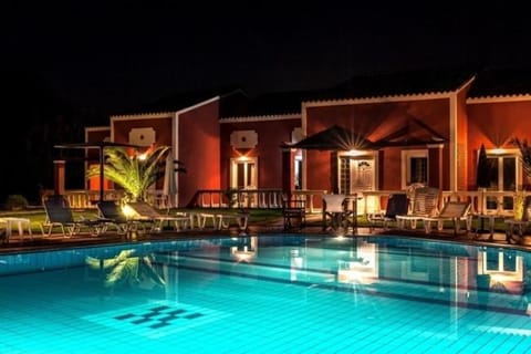 Night, Swimming pool