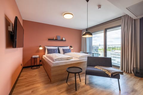 Bed, TV and multimedia, Photo of the whole room, Seating area