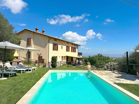 Property building, Patio, Natural landscape, Garden, Garden view, Pool view, Swimming pool, sunbed