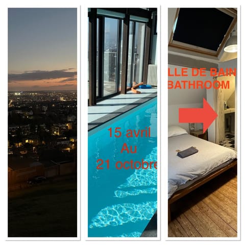 Rouen ECO LODGES maison entière avec terrasse dans jardin potager piscine parking House in Rouen