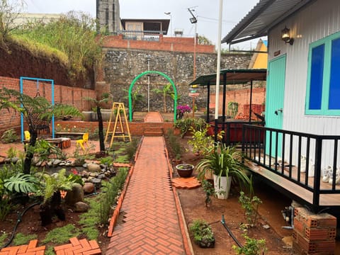 Spring, Garden, Garden view