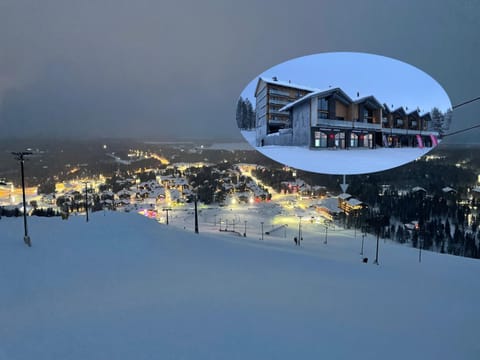 Property building, Winter, City view, Mountain view, Location