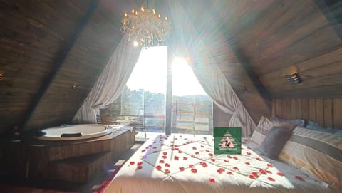 Bed, Hot Tub, Bedroom