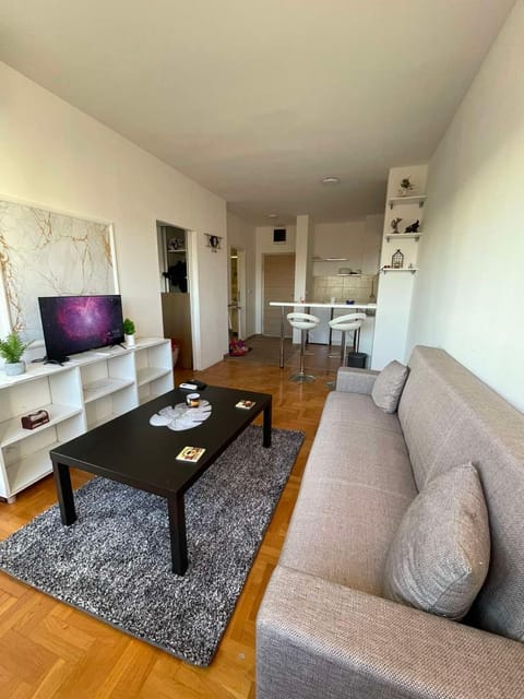 TV and multimedia, Kitchen or kitchenette, Living room, Seating area