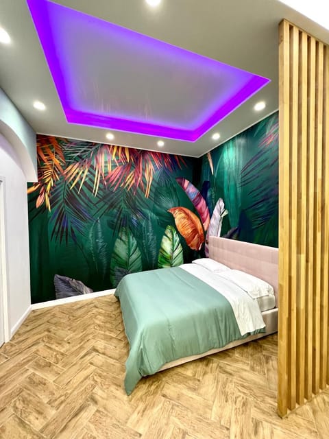 Bed, Decorative detail, Bedroom