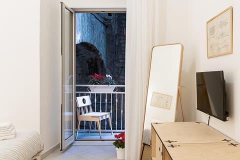 View (from property/room), Balcony/Terrace, hair dresser