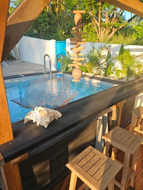 Patio, BBQ facilities, Swimming pool