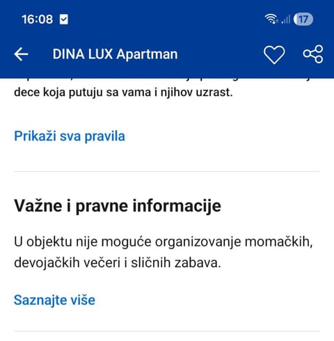 DINA LUX Apartman Apartment in Serbia